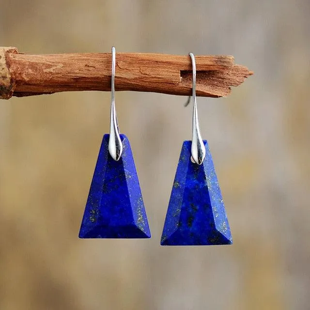 'Wiluray' Lapis Lazuli Earrings